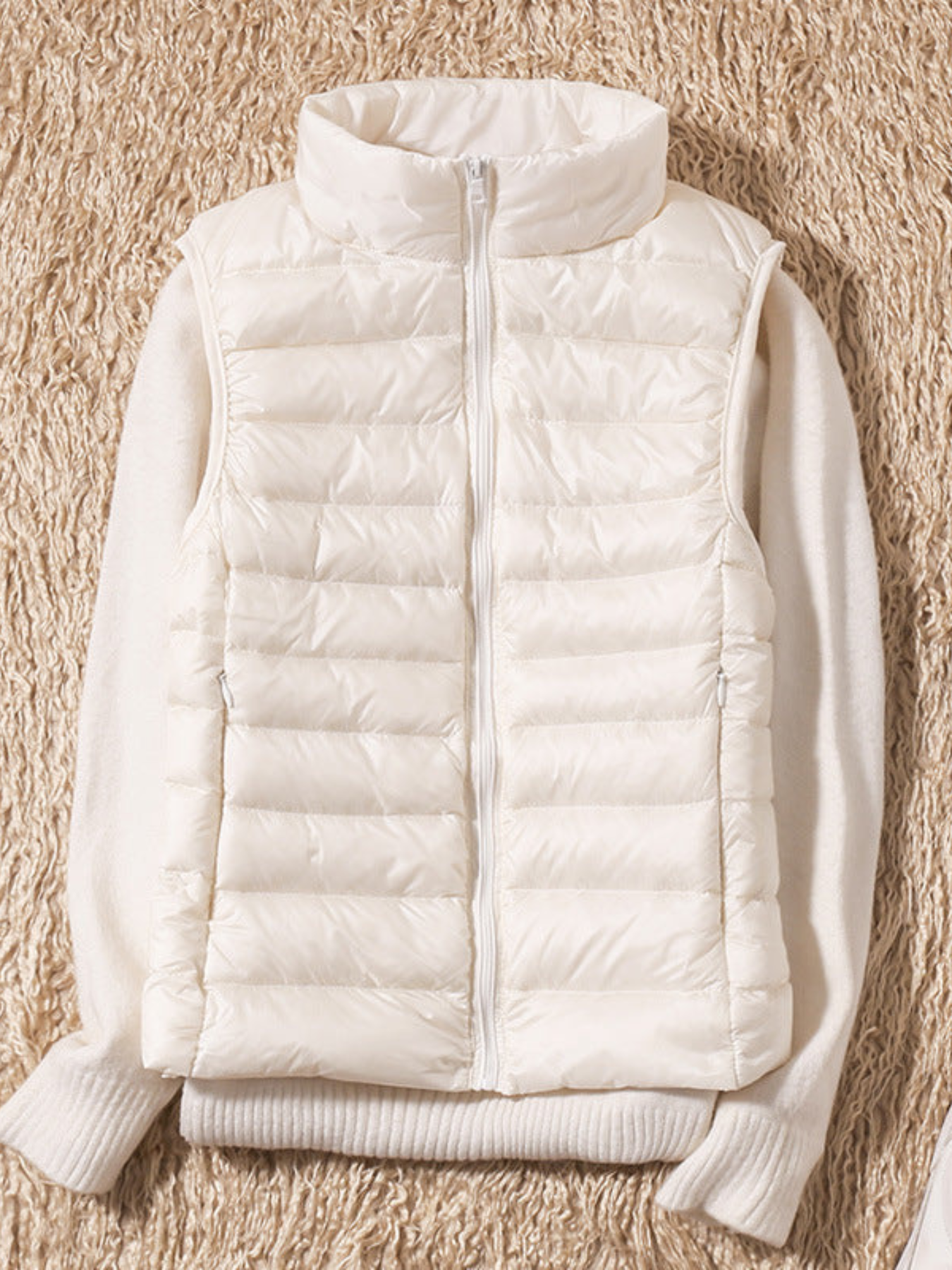 North Vattert vest | Hvit