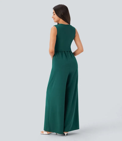 Camille | Ermeløs festjumpsuit