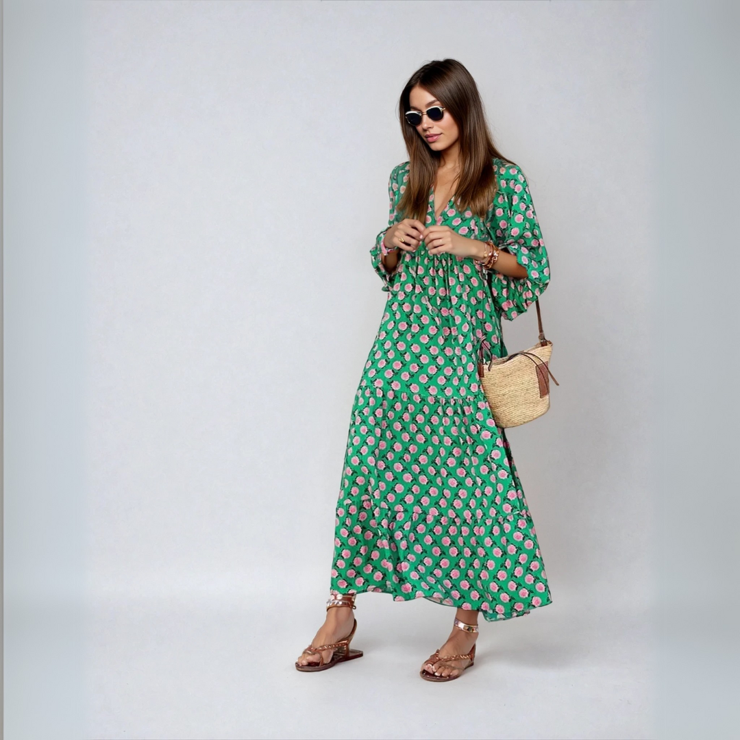 Elin | Boho Maxi-kjole