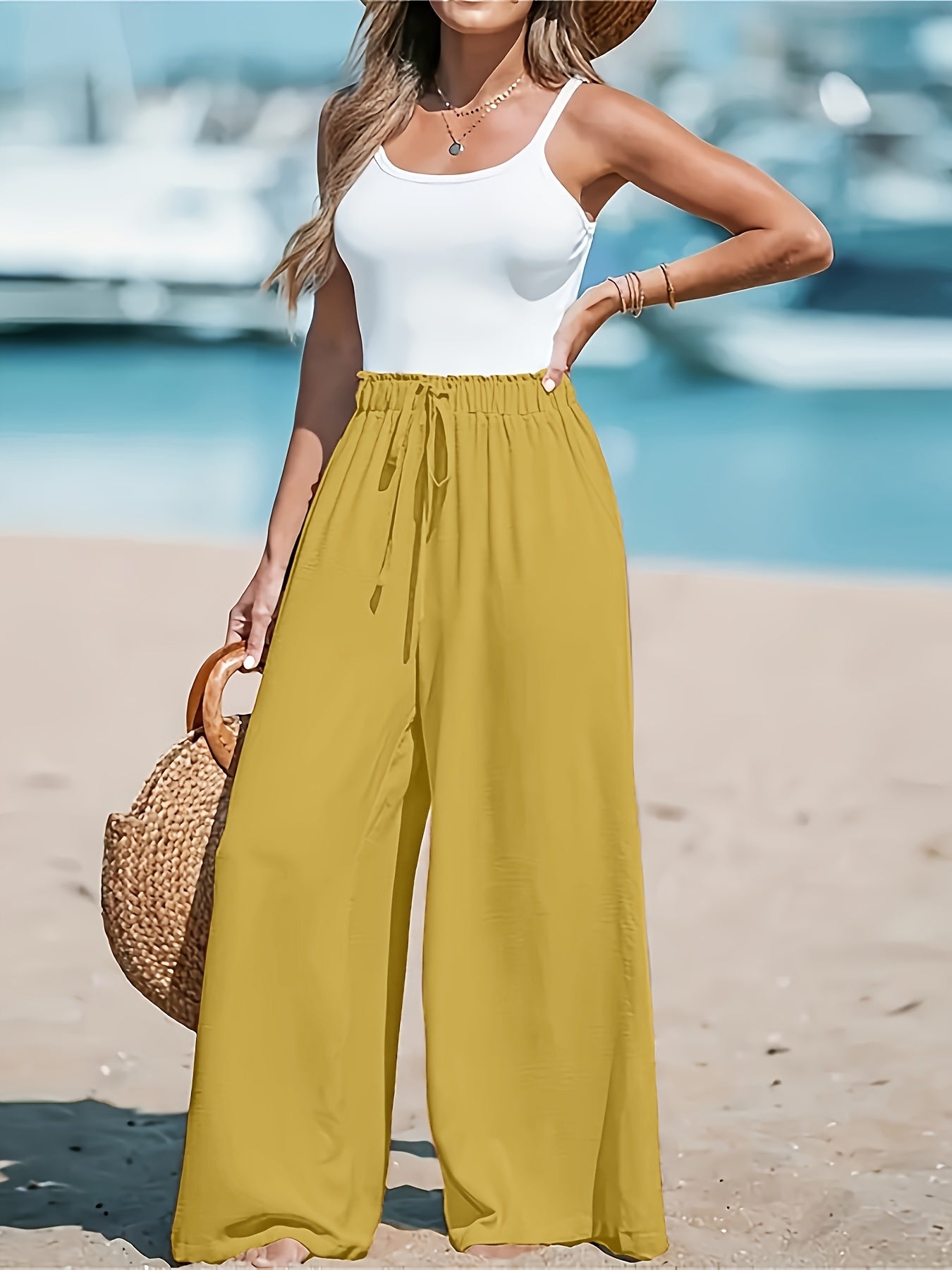 Anna | Bred Eleganse Bukse