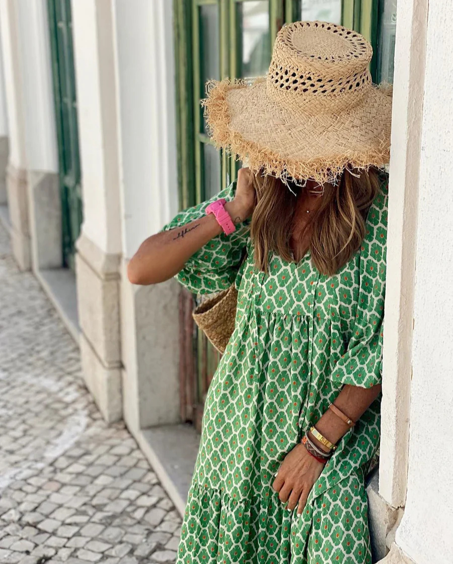 Elin | Boho Maxi-kjole