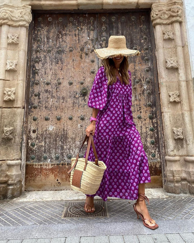 Elin | Boho Maxi-kjole