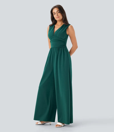 Camille | Ermeløs festjumpsuit