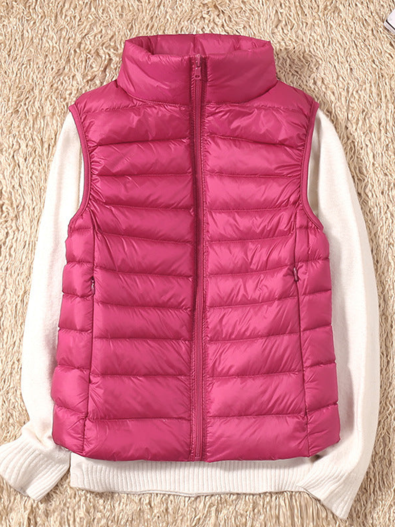 North Vattert vest | Rosa