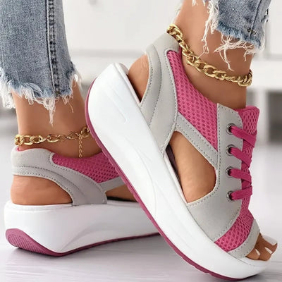 Sisi | Sandaler med snøring