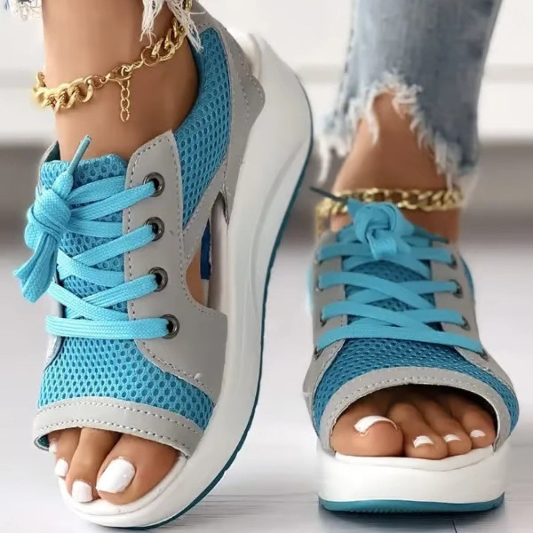 Sisi | Sandaler med snøring