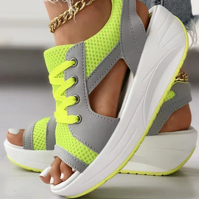 Sisi | Sandaler med snøring