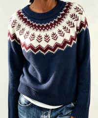Heritage Fair Isle Sweater with Crew Neck