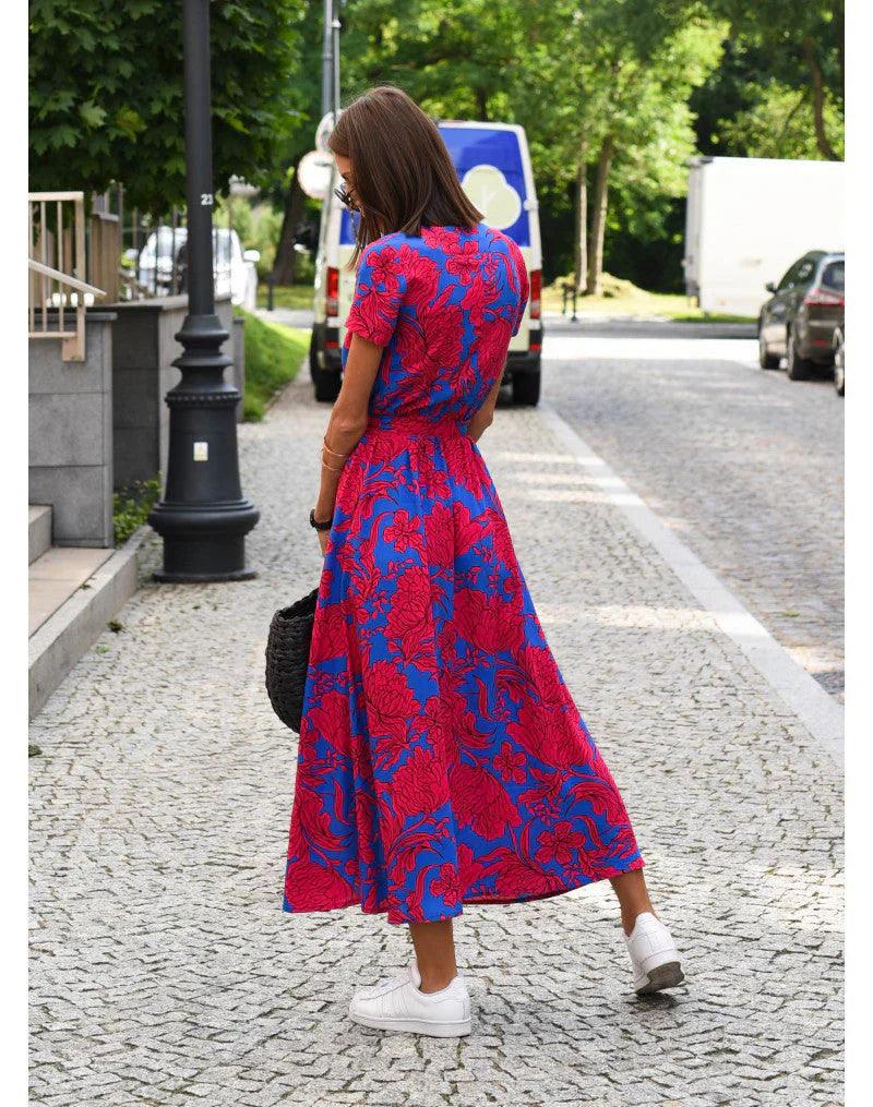 Suzanne | Elegante jurk met V-hals