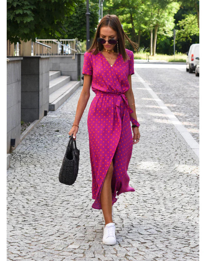 Suzanne | Elegante jurk met V-hals