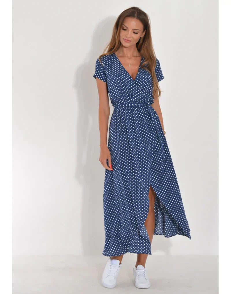 Suzanne | Elegante jurk met V-hals